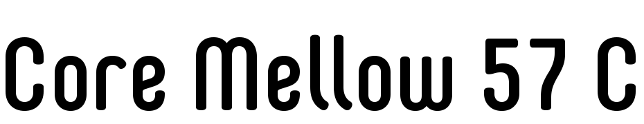 Core Mellow 57 Cn Medium Font Download Free